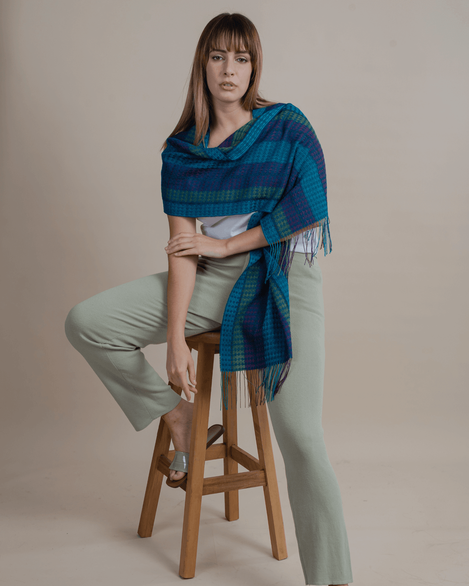Asiri Alpaca Silk Scarf – Peruvian Nuna