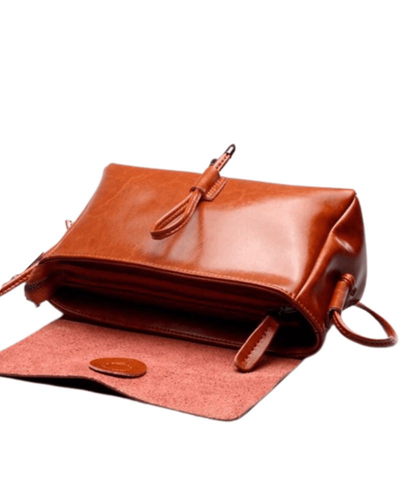 Peruvian Nuna Handbags, Wallets & Cases Red Copy of Misti Peruvian Leather Bag-Red