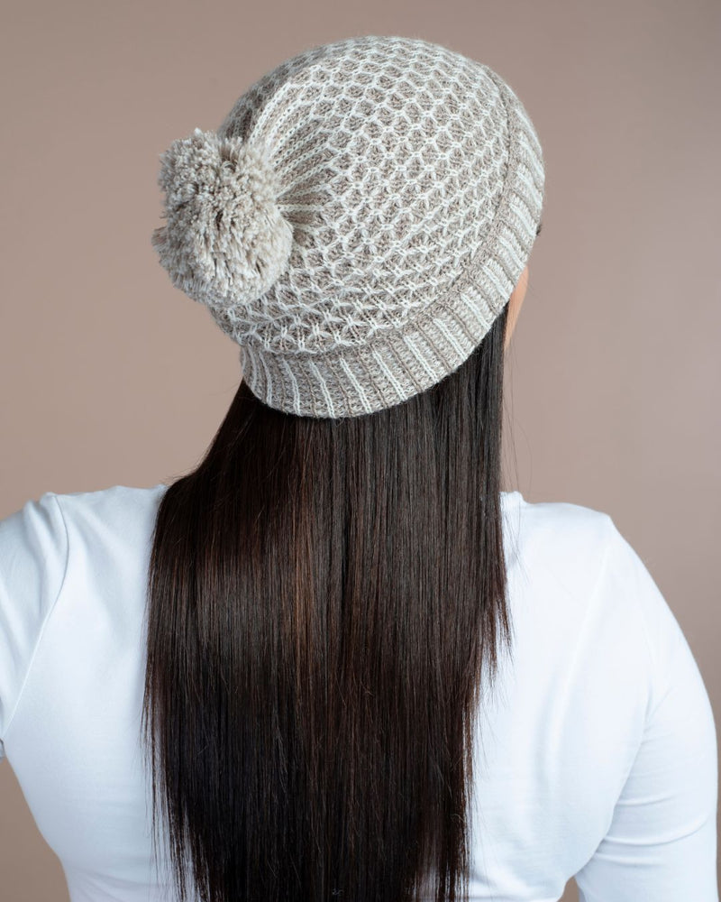Chapeau d'hiver en laine d'alpaga bébé Pacha