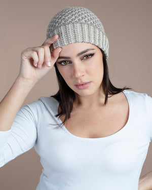 Chapeau d'hiver en laine d'alpaga bébé Pacha