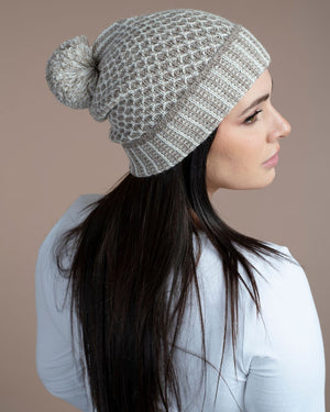 Chapeau d'hiver en laine d'alpaga bébé Pacha