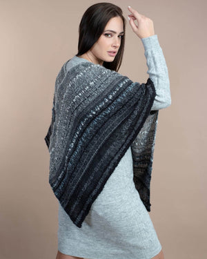 Yanaymi Handwoven Alpaca Wool Poncho