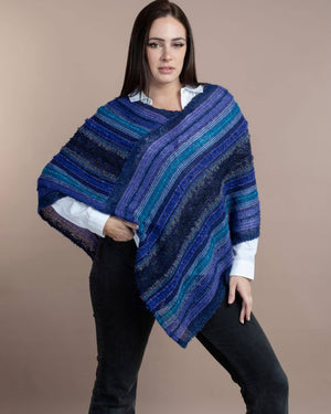 Yanaymi Handwoven Alpaca Wool Poncho