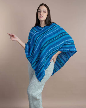 Yanaymi Handwoven Alpaca Wool Poncho