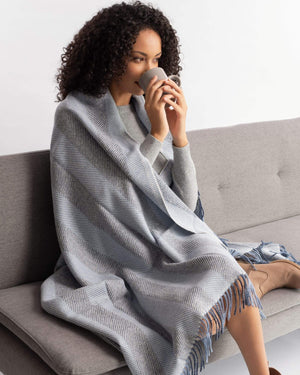 Peruvian Nuna Blanket Willka Alpaca Wool Blanket