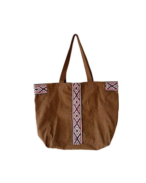 Peruvian Nuna Brown Haku Tote Bag