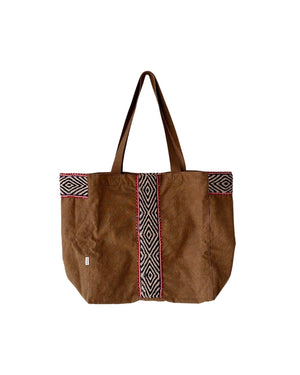 Peruvian Nuna Camel Haku Tote Bag