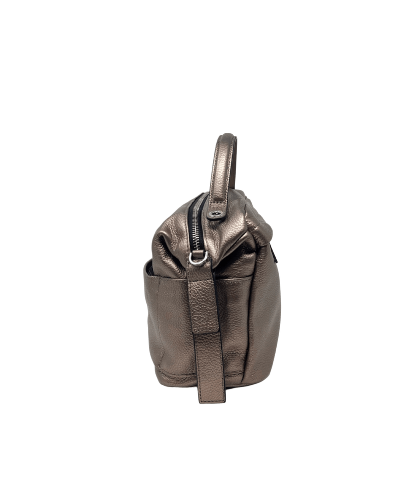 Peruvian Nuna Handbags Bronze Copa Crossbody Camera Bag