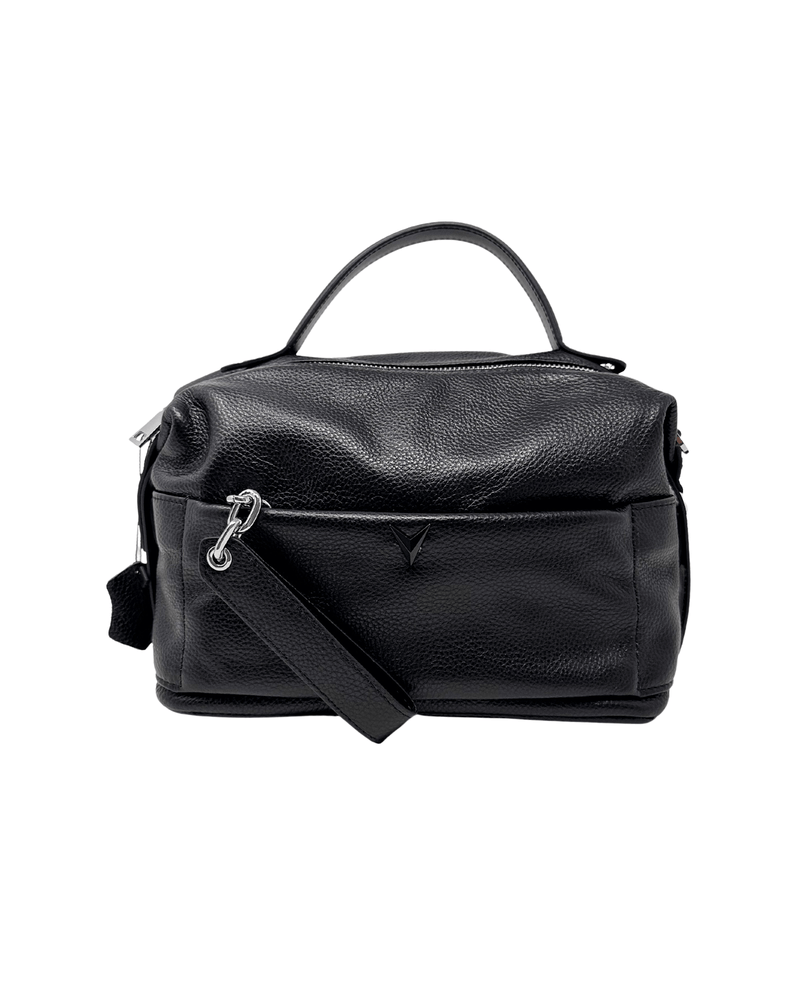 
                
                    Load image into Gallery viewer, Peruvian Nuna Handbags Noir Copa Crossbody Camera Bag
                
            