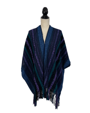 Peruvian Nuna Ponchos Kuska Open Poncho