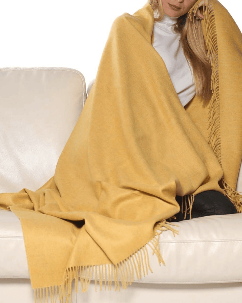 Asiri Alpaca Wool & Silk Scarf – Peruvian Nuna