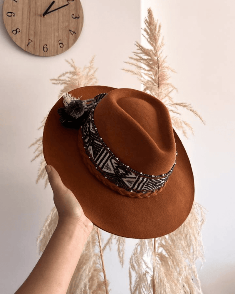 Brown Western Hats - Large