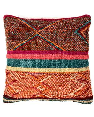 
                
                    Charger l&amp;#39;image dans la visionneuse de la galerie, Chikan Handwoven Peruvian Cushion Pillow Cover-Peruvian Nuna
                
            