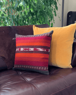 Housse de coussin tissée à la main Sacha