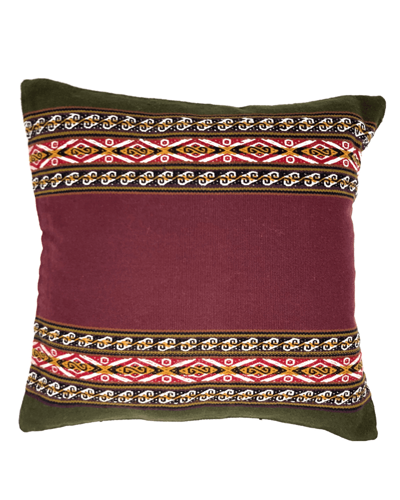 Samincha Handwoven Pillow Cushion Cover-Peruvian Nuna
