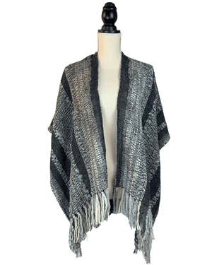 Kuska Open Poncho-Peruvian Nuna