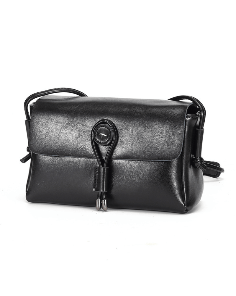 
                
                    Load image into Gallery viewer, Peruvian Nuna Handbags, Wallets &amp;amp; Cases Black Misti Peruvian Leather Bag
                
            