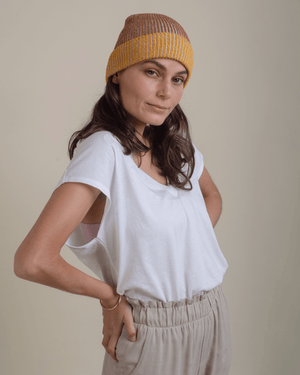 Peruvian Nuna Hats Challwa Rolled Beanie