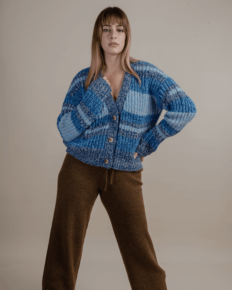 Peruvian Nuna Kumya Alpaca Cardigan Sweater