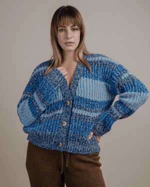 Peruvian Nuna Kumya Alpaca Cardigan Sweater