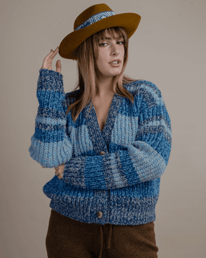 Peruvian Nuna Kumya Alpaca Cardigan Sweater