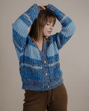 Peruvian Nuna Kumya Alpaca Cardigan Sweater