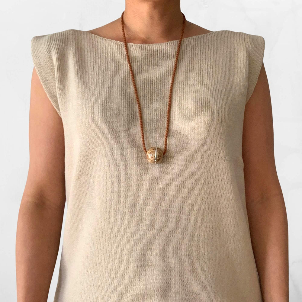 Peruvian Nuna Necklace Huk Spheres Necklace