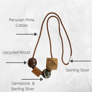 Peruvian Nuna Necklace Tawa 4 Statement Necklace