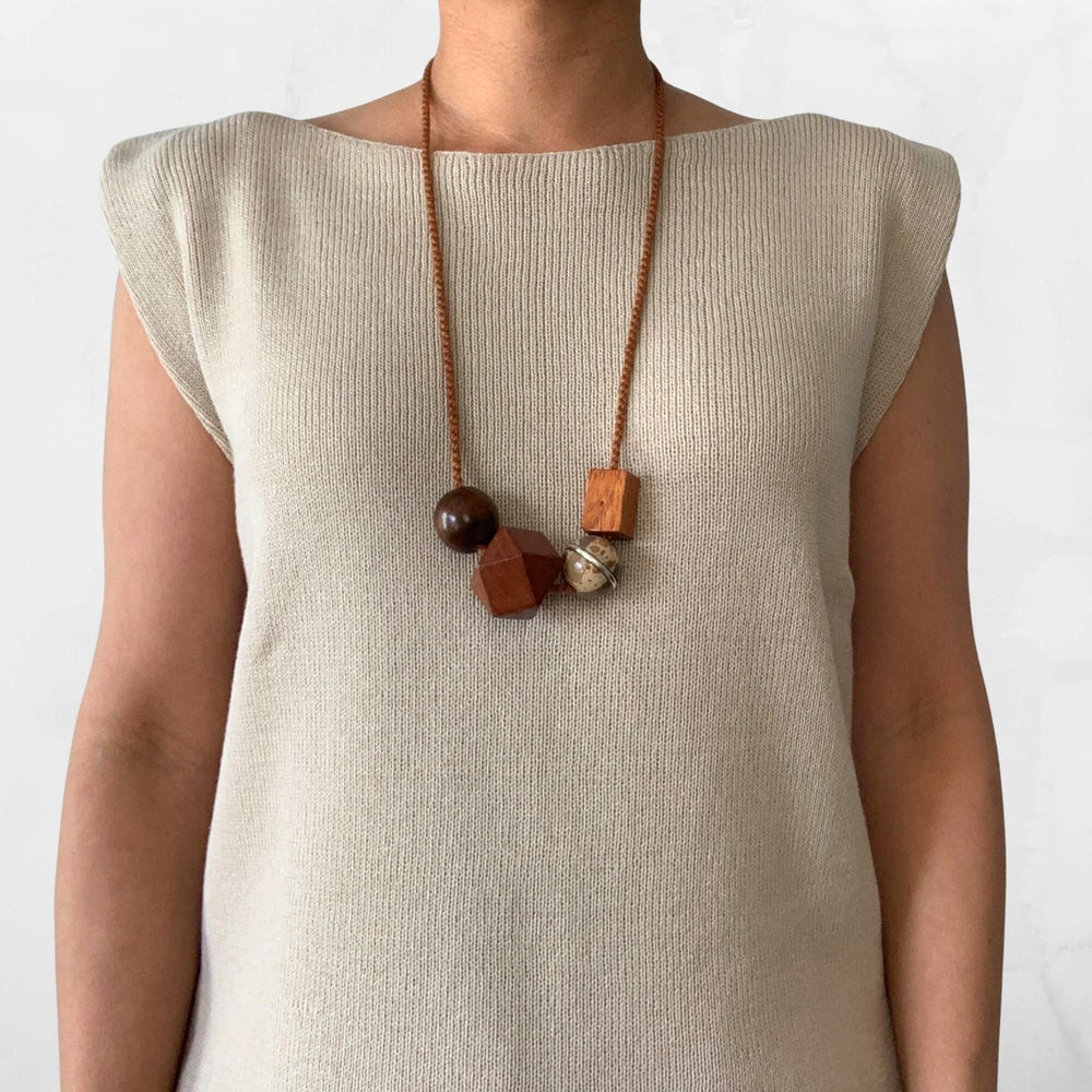 Peruvian Nuna Necklace Tawa 4 Statement Necklace