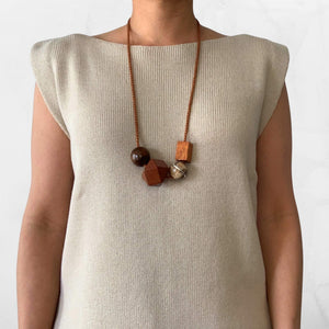 Peruvian Nuna Necklace Tawa 4 Statement Necklace