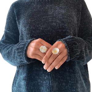 Peruvian Nuna Ring Tinku Statement Ring