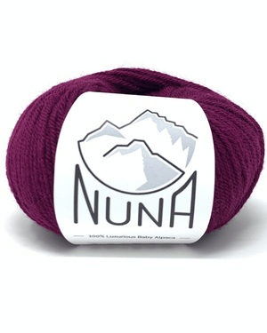 Peruvian Nuna Sami DK - Fuchsia Solid