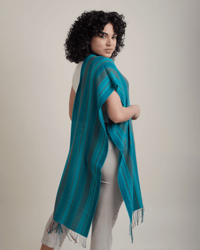 Asiri Alpaca Wool & Silk Scarf – Peruvian Nuna