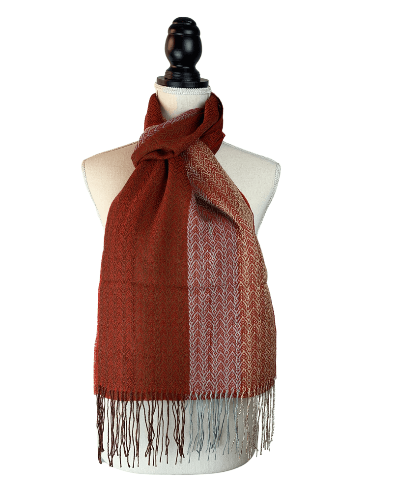 Asiri Alpaca Wool & Silk Scarf-Peruvian Nuna