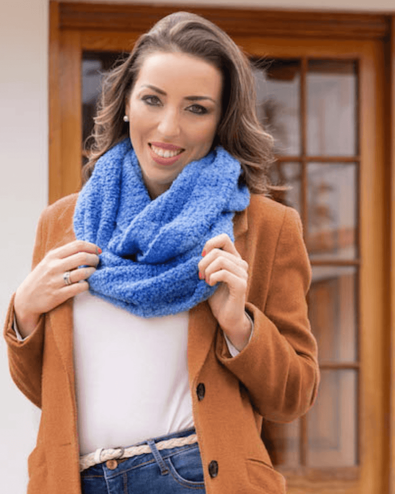 Poma Infinity Alpaca Wool Scarf