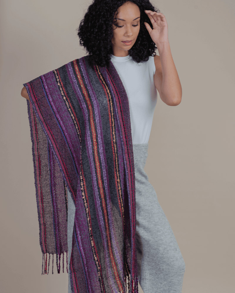 Peruvian Nuna Scarves Raymi Alpaca Wool Wrap Shawl