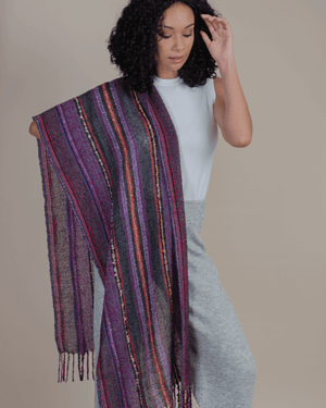 Peruvian Nuna Scarves Raymi Alpaca Wool Wrap Shawl