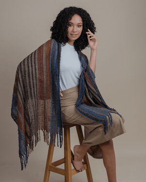 Peruvian Nuna Shawls Ampi Alpaca Wool Shawl