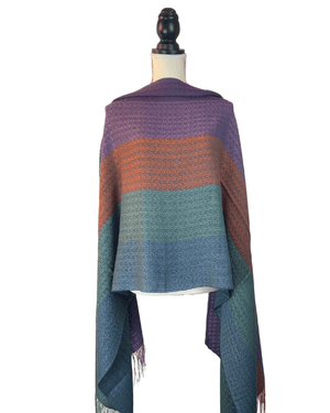 Urma Alpaca Wool & Silk Shawl-Peruvian Nuna