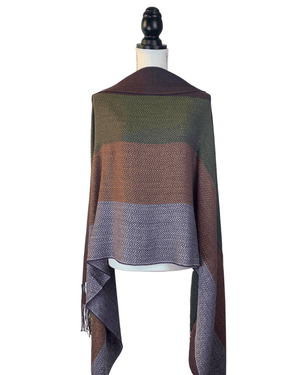 Urma Alpaca Wool & Silk Shawl-Peruvian Nuna