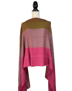 Urma Alpaca Wool & Silk Shawl-Peruvian Nuna