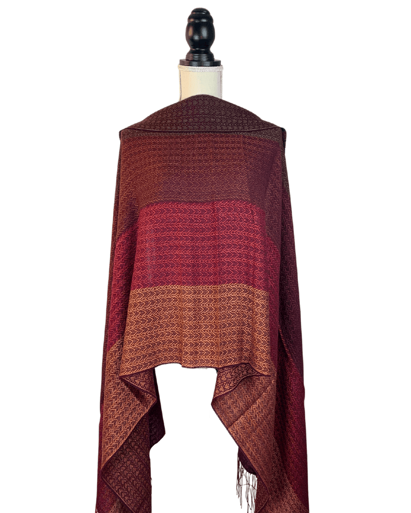 Urma Alpaca Wool & Silk Shawl-Peruvian Nuna