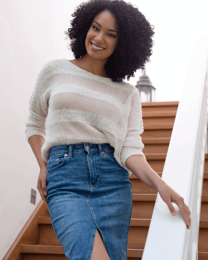 Peruvian Nuna Sweater Yuriana Knit Sweater