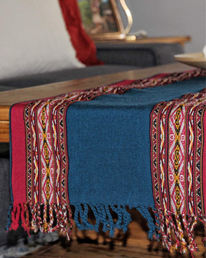Kasik Handwoven Peruvian Table Runner-Peruvian Nuna