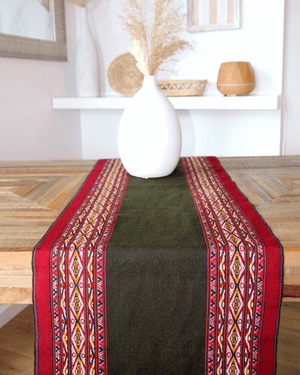 Peruvian Nuna Table Runner Tika Handwoven Table Runner