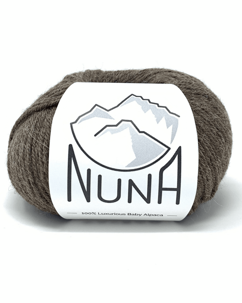 Peruvian Nuna Yarn Sami DK - Natural Brown