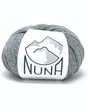 Peruvian Nuna Yarn Sami DK - Solid Light Gray